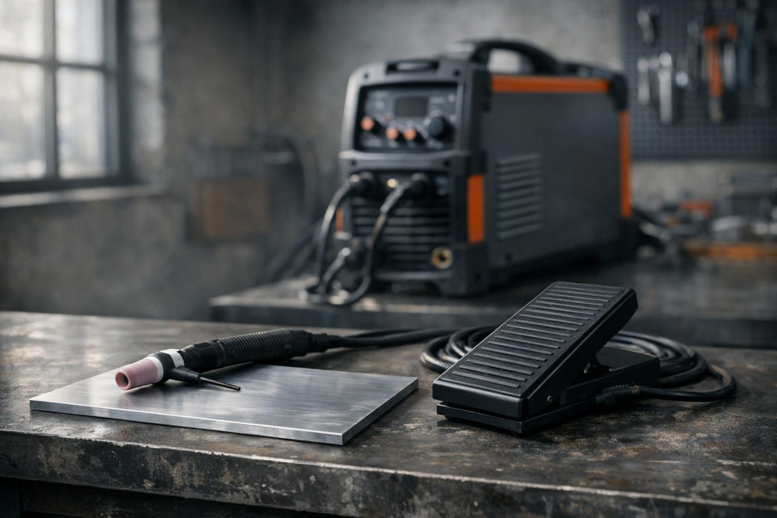 AC/DC TIG Welders for Aluminum: What the Listing Must State AI-generated editorial illustration.