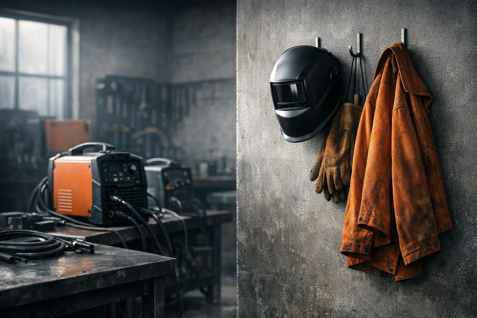 Read helmet listings for shade range and standards AI-generated editorial illustration.